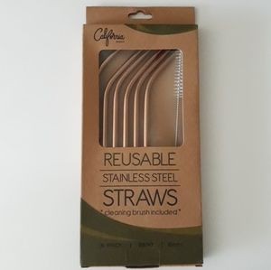 (New) Metal Drinking Straws